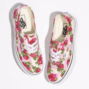 Vans Bayan Spor Ayakkabı Romantic Floral Authentic Renkli/Beyaz | 96073-247